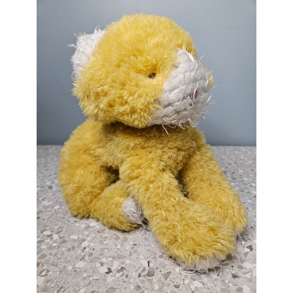 Bunnies By The Bay Alley Cat Yellow Shaggy Plush Stuffed Animal 12 Inch